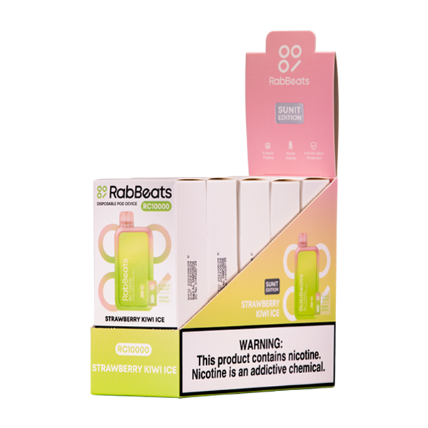 Strawberry Kiwi Ice RabBeats RC10000