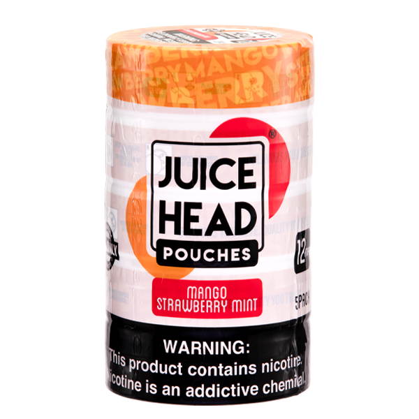 Mango Strawberry Mint Juice Head Pouches