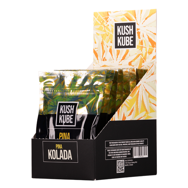 Pina Kolada 10ct Kush Kube Gummies