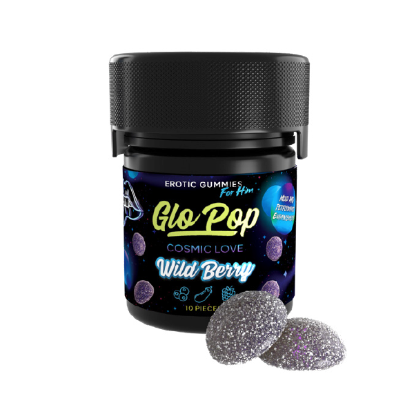 Wild Berry Cosmic Love for Him 10ct Glo Pop Gummies