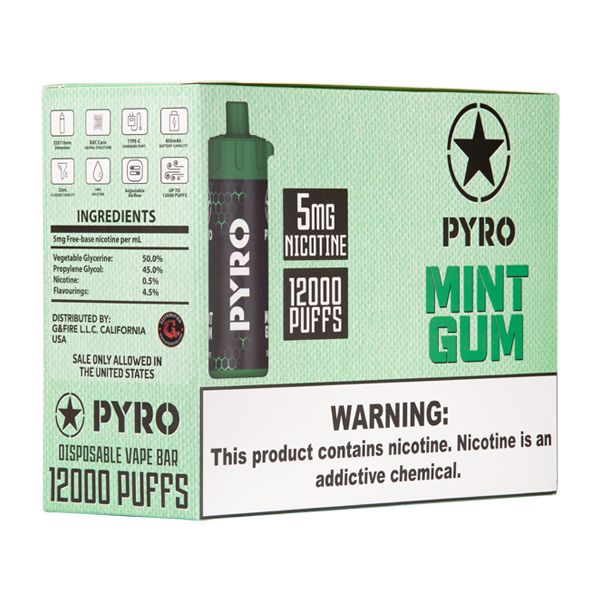 Mint Gum PYRO 12000