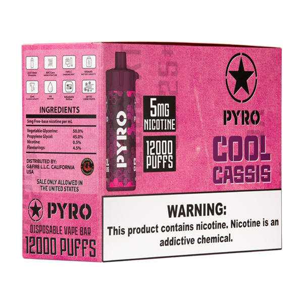 Cool Cassis PYRO 12000