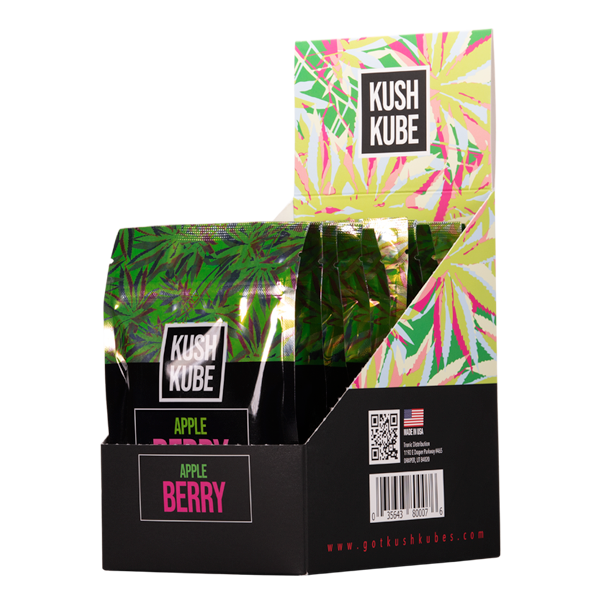 Apple Berry 10ct Kush Kube Gummies