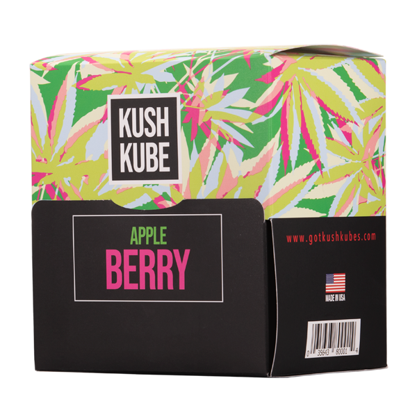 Apple Berry 2ct Kush Kube Gummies