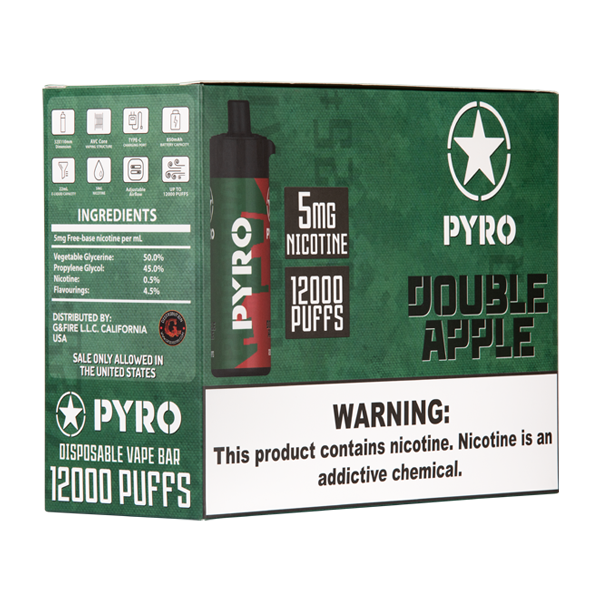 Double Apple PYRO 12000