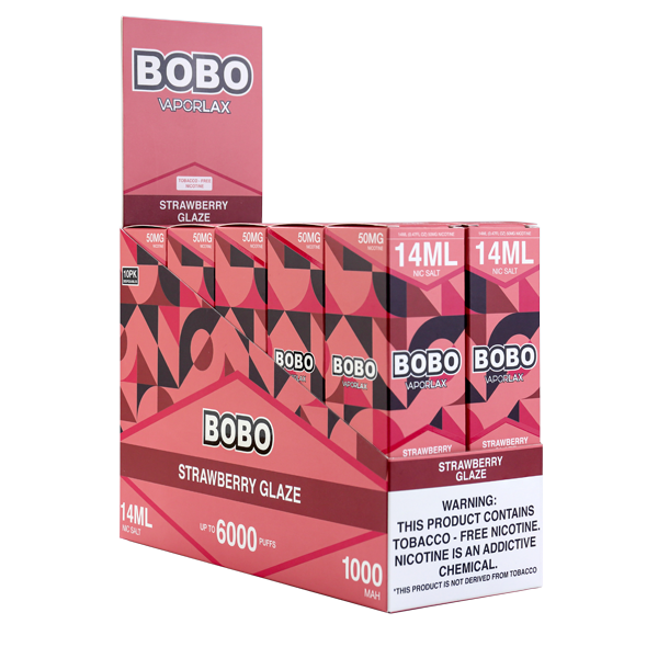 Strawberry Glaze BOBO Vape