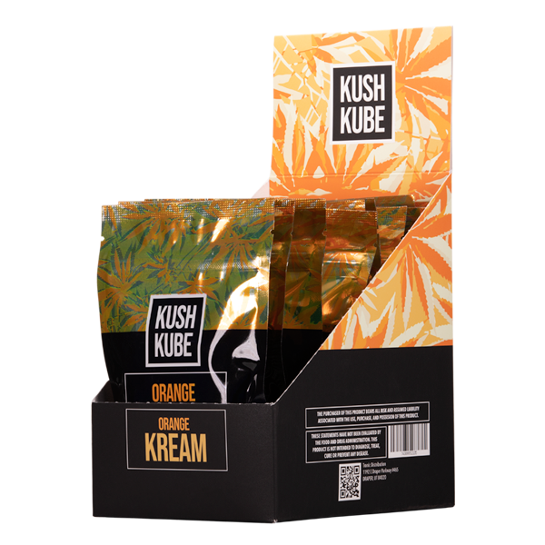 Orange Kream 10ct Kush Kube Gummies