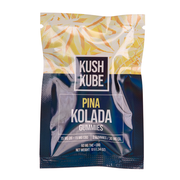 Pina Kolada 2ct Kush Kube Gummies