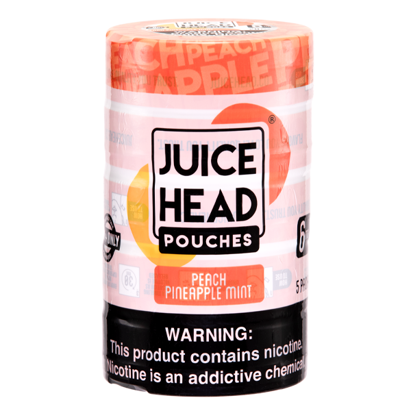 Peach Pineapple Mint Juice Head Pouches