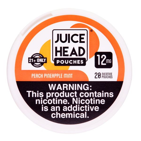 Peach Pineapple Mint Juice Head Pouches