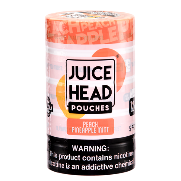 Peach Pineapple Mint Juice Head Pouches