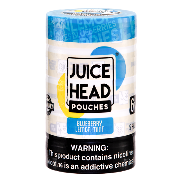 Blueberry Lemon Mint Juice Head Pouches