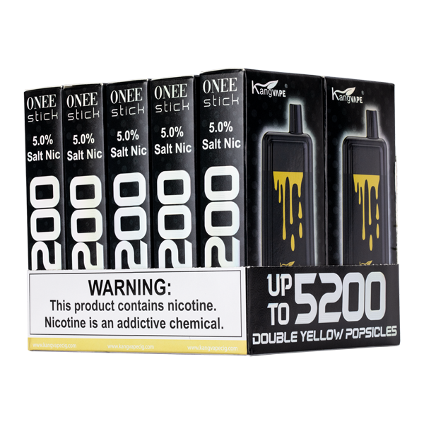 Double Yellow Popsicles Kangvape Onee Stick 5200