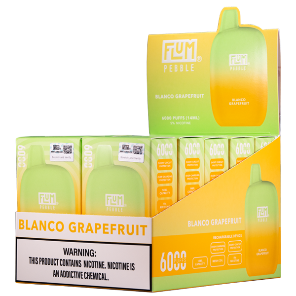 Blanco Grapefruit FLUM Pebble