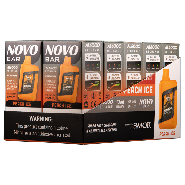 Peach Ice Novo Bar AL6000