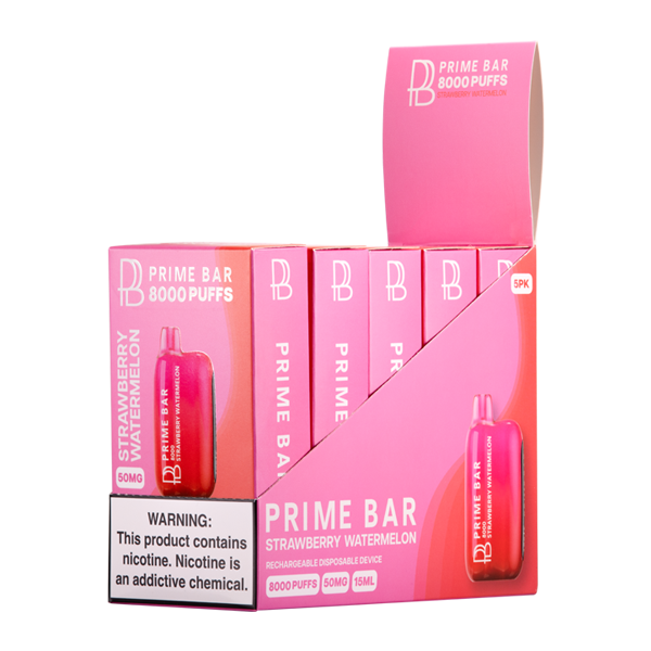 Strawberry Watermelon Prime Bar 8000